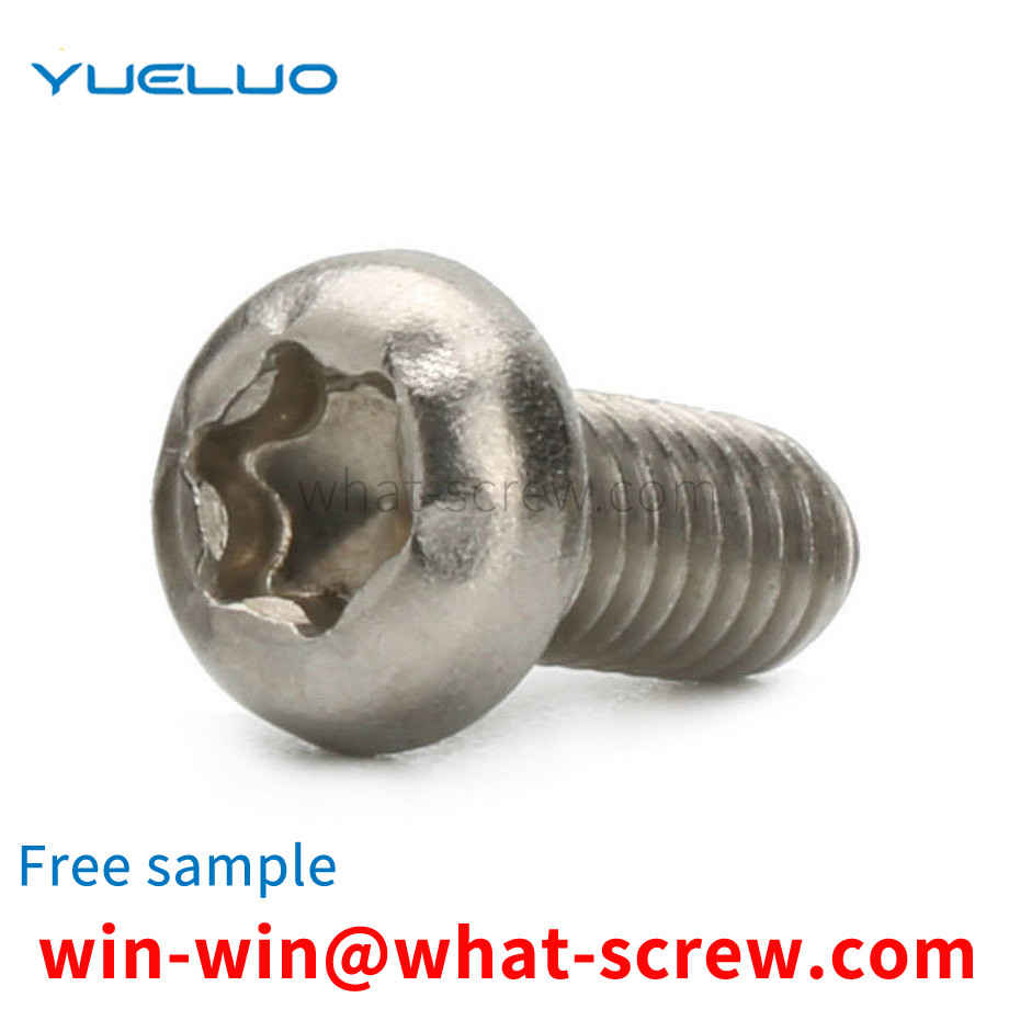 Customized titanium screws