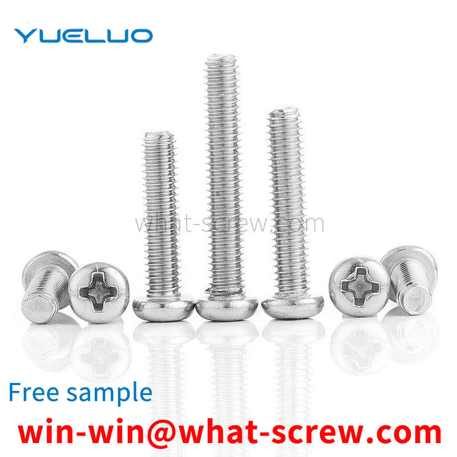 Cross recessed CanterburyCanterburyCanterburyround head screws