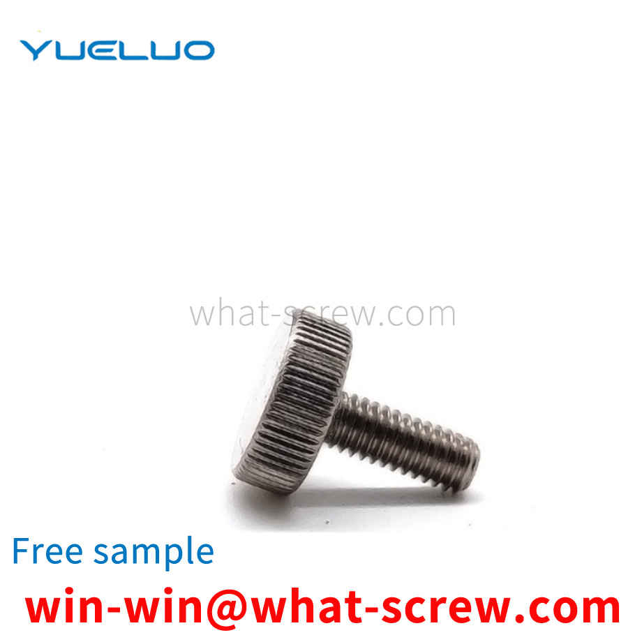 Custom brass nickel plated thumbscrews