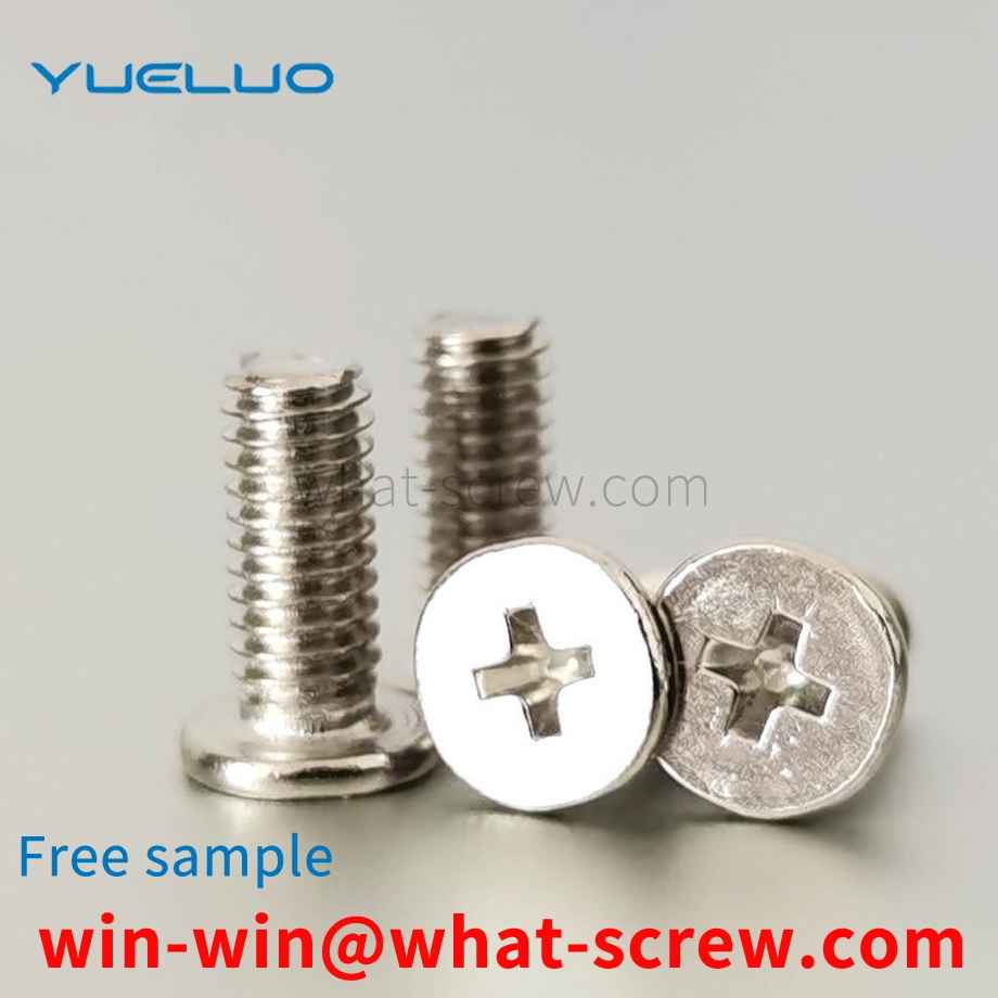 Large flat head Phillips head screw