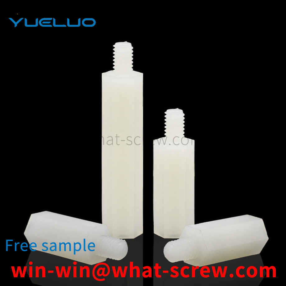 Single head hexagonal nylon column