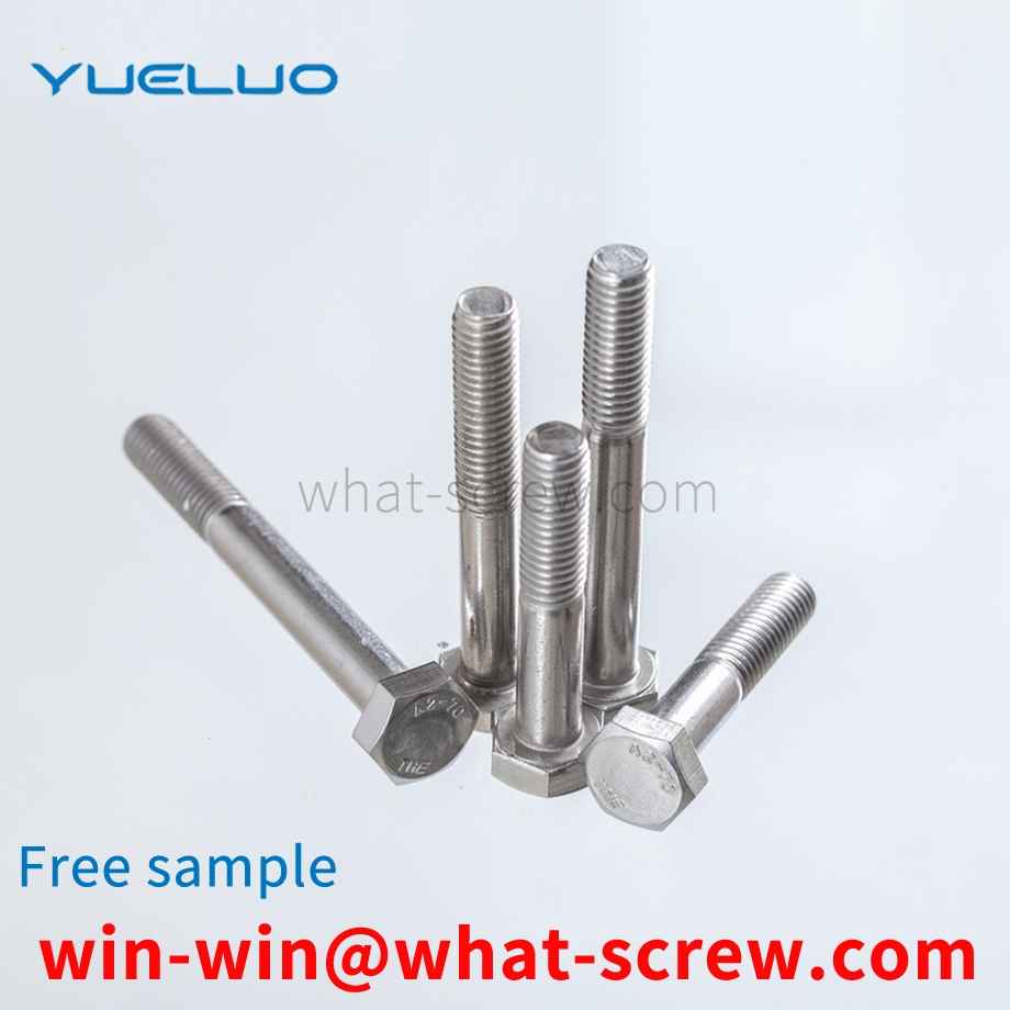 Half tooth hex bolt