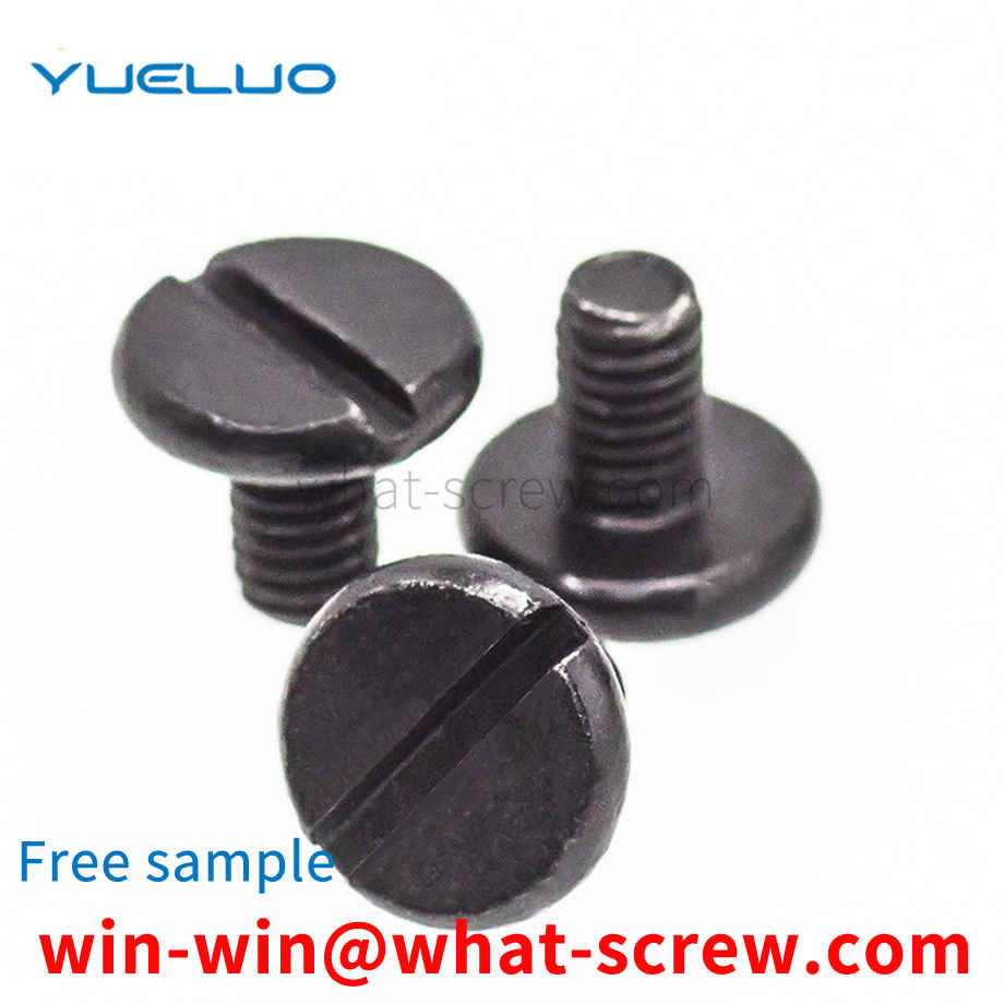 Wholesale Black Slotted Screws