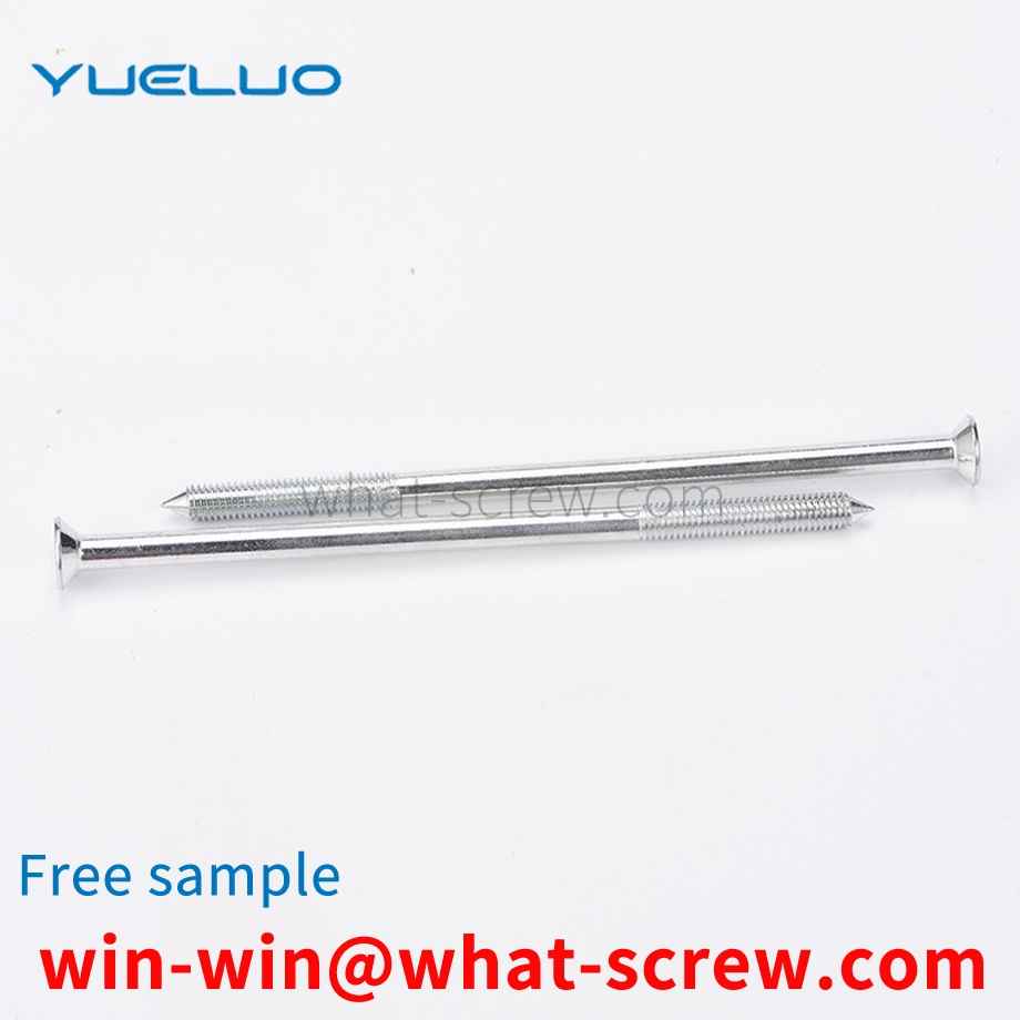 Customized countersunk head socket head cap screws