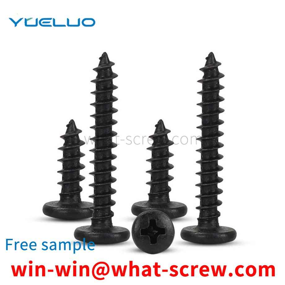 Phillips round head self-tapping screws