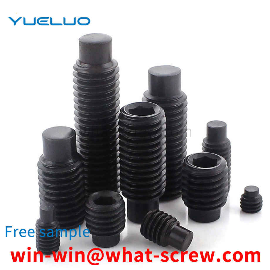 Male headless hexagon socket head cap screws