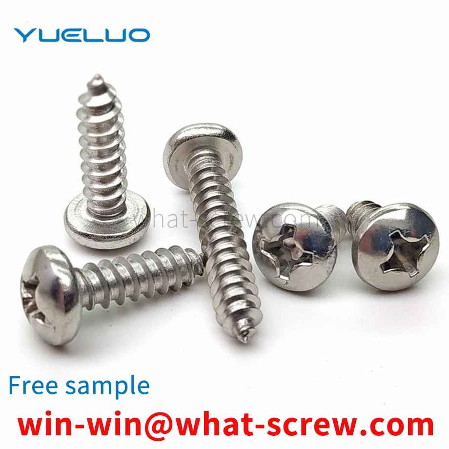 Round head self-tapping screw