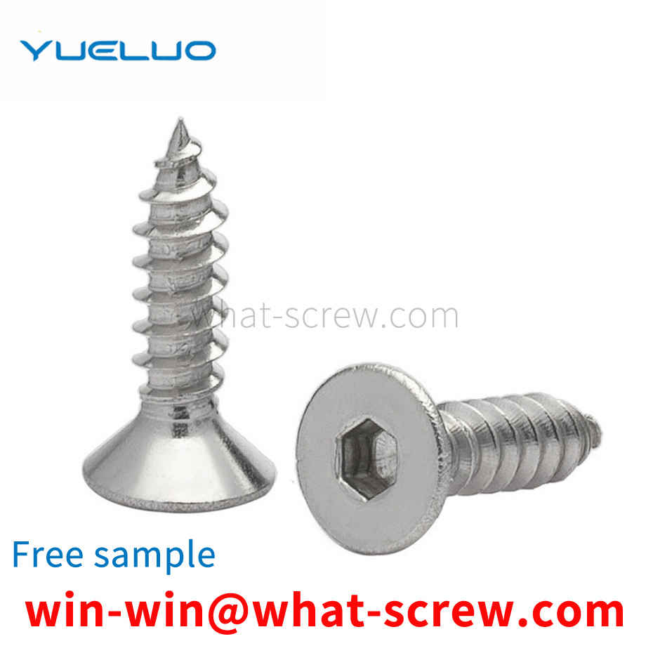 Round head self-tapping screws