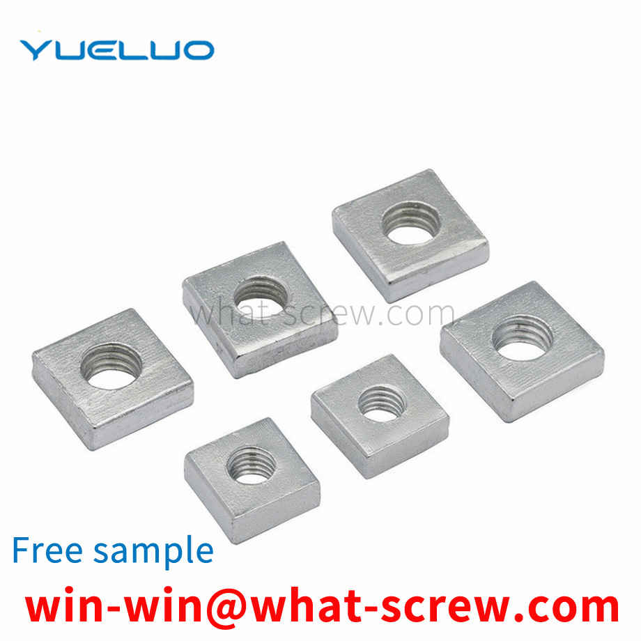 Customized square nut