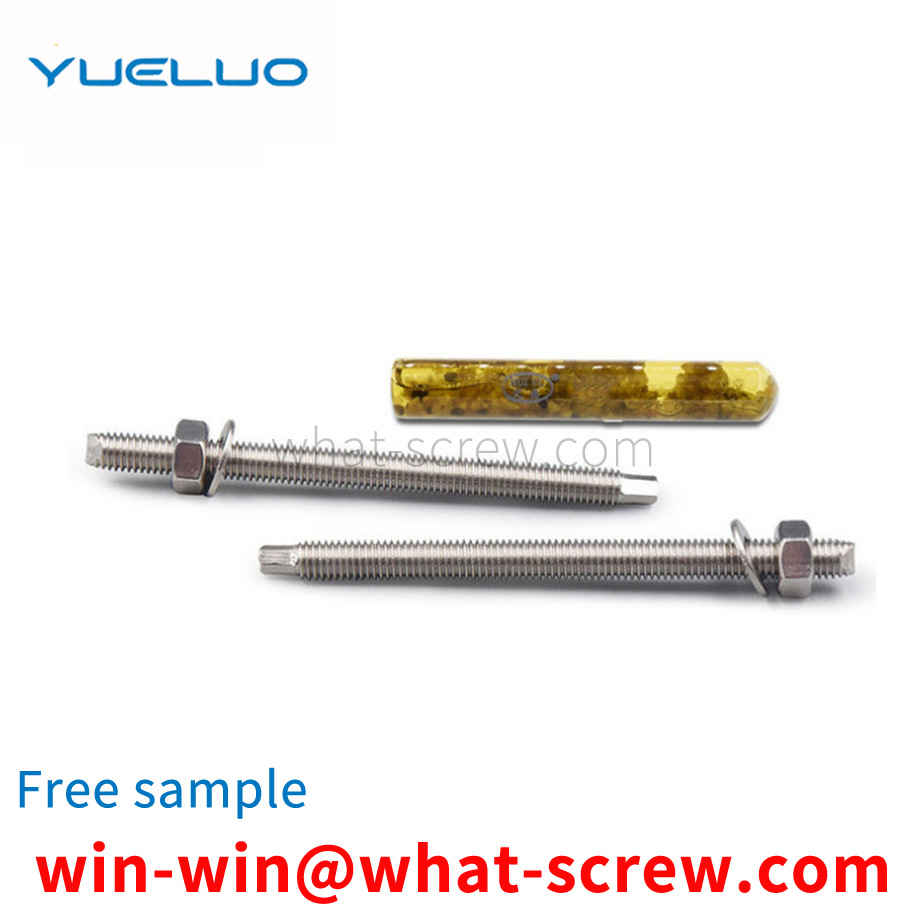 Customized chemical riveting bolt