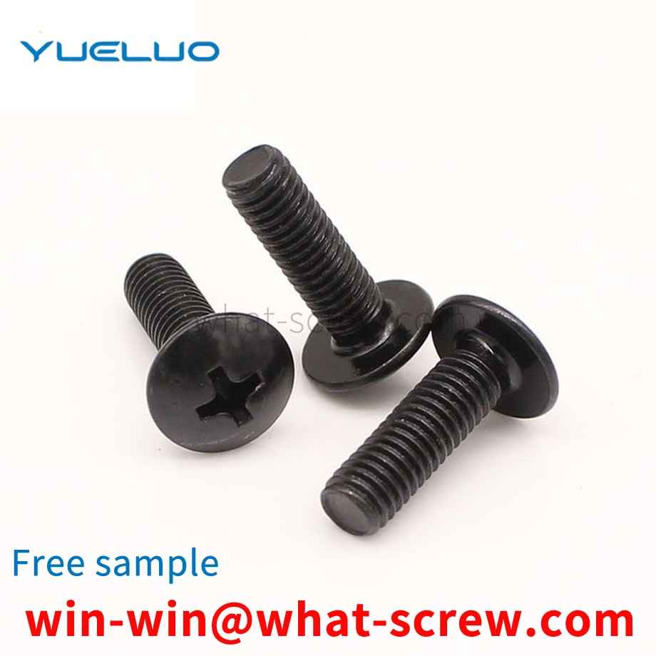 Large flat head screw