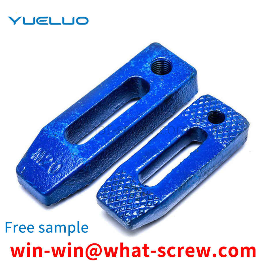 Blue paint platen mould