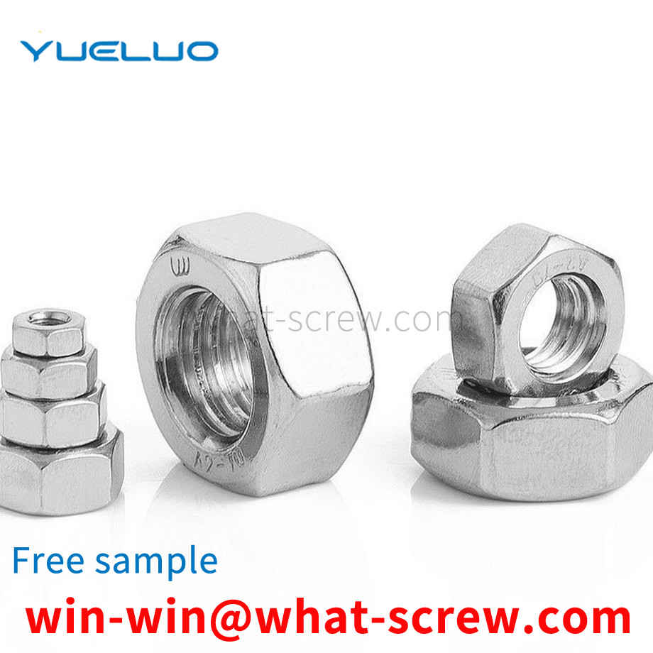 Fine pitch hex nuts