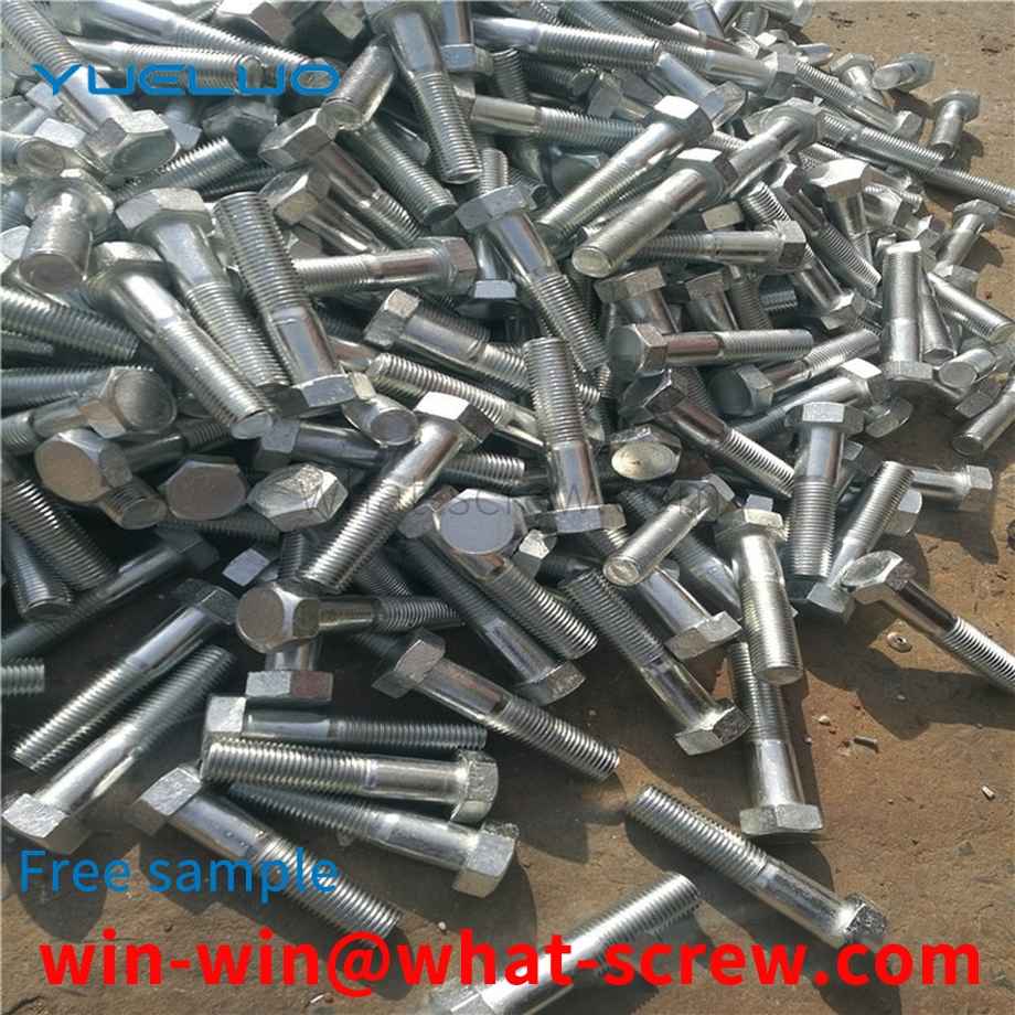 Galvanized Hexagon Screws