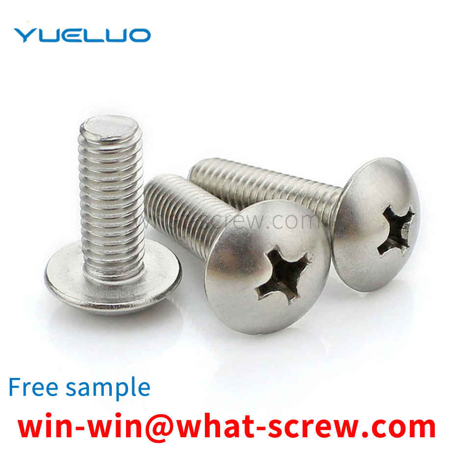 Large flat head screw