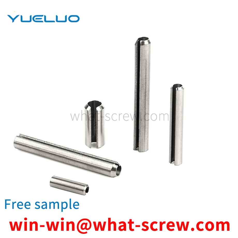 Split type elastic cylindrical pin