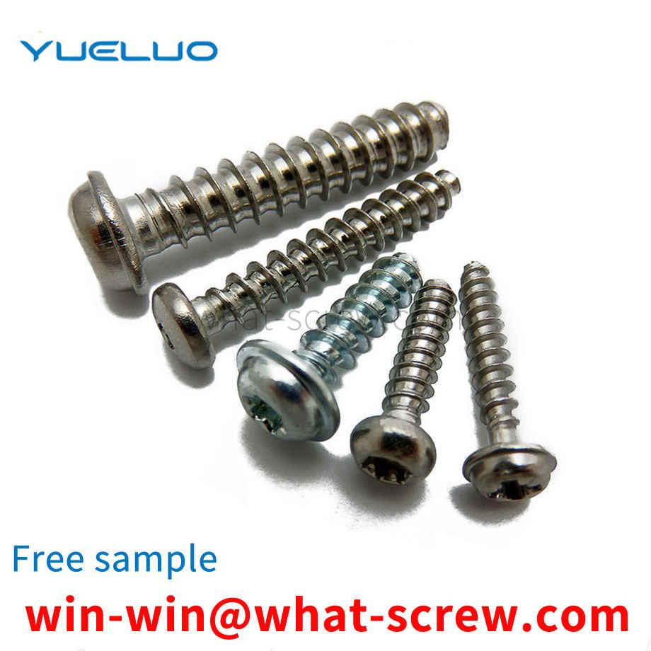 Phillips pan head self-tapping screws