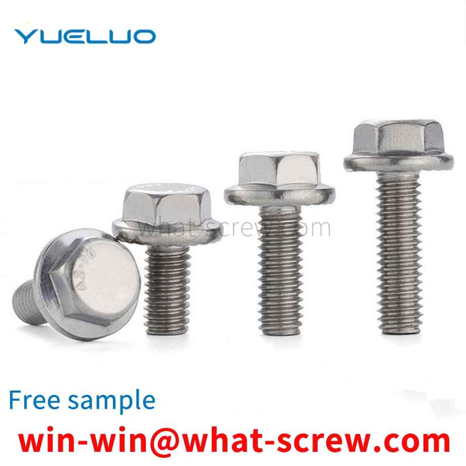 Toothed Flange Screws