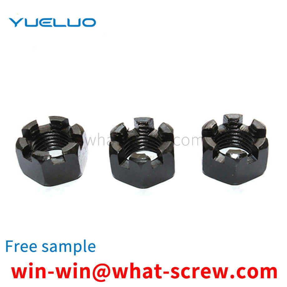 Slotted Hex Nuts