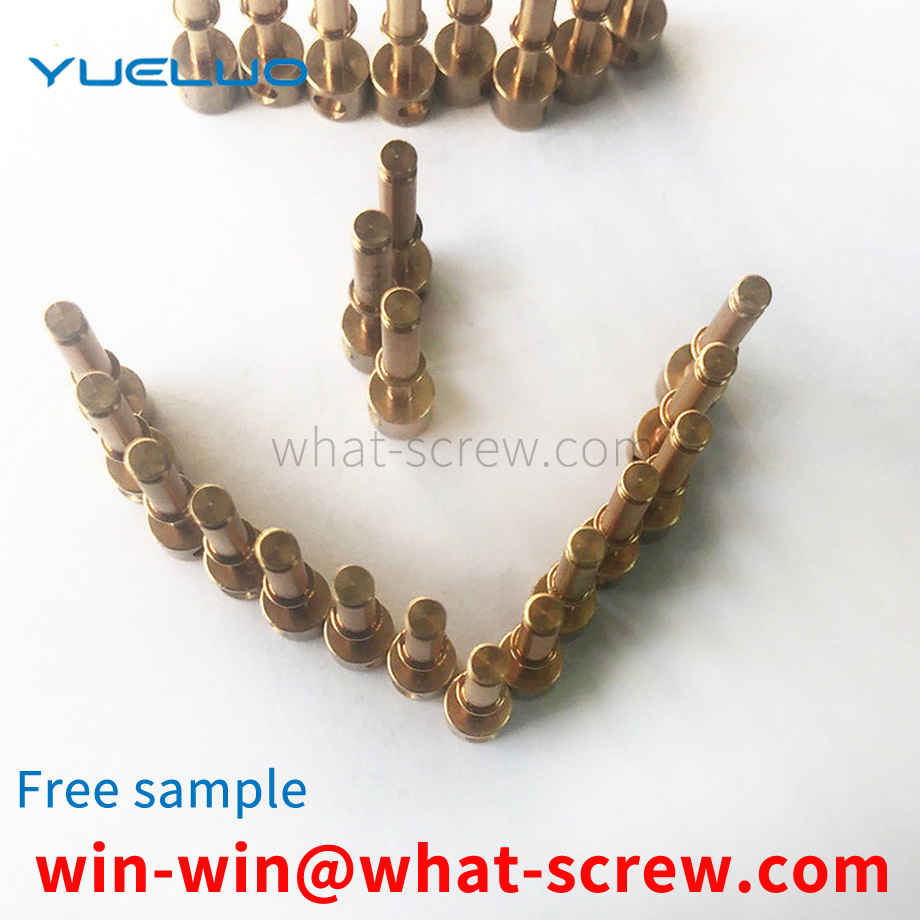 Automatic lathe copper shaft hardware parts