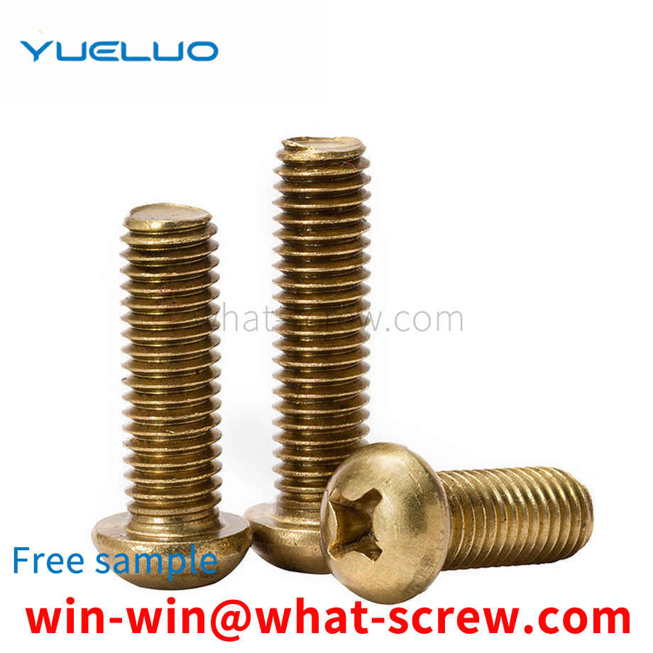 Production of copper screws