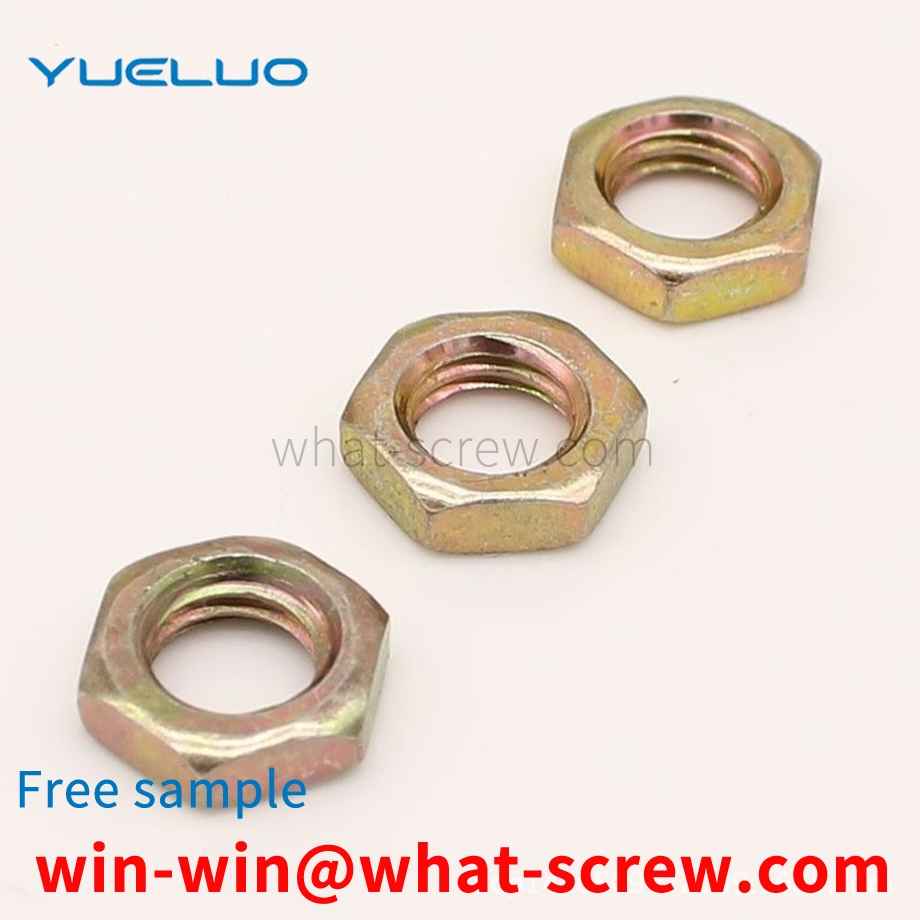 Supply lighting fine thread nut