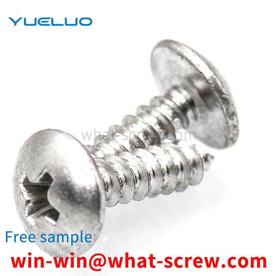 Phillips large flat head self-tapping screws