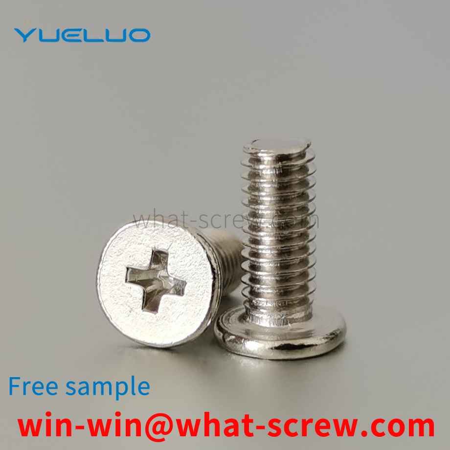 Customized Nickel Plated Thin Head Screws