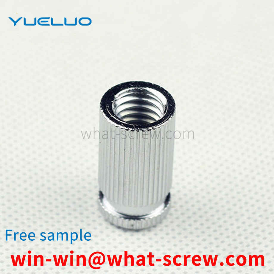 Customized cylindrical nut with cover