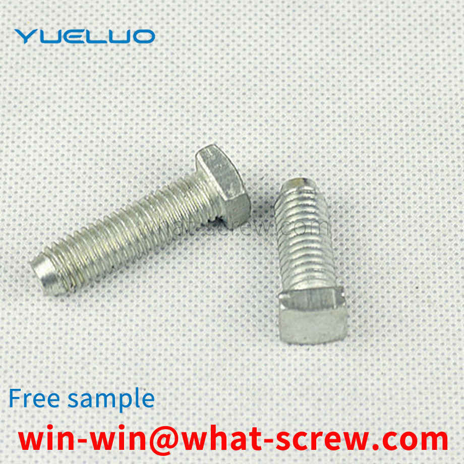 Custom Recessed Square Head Screws