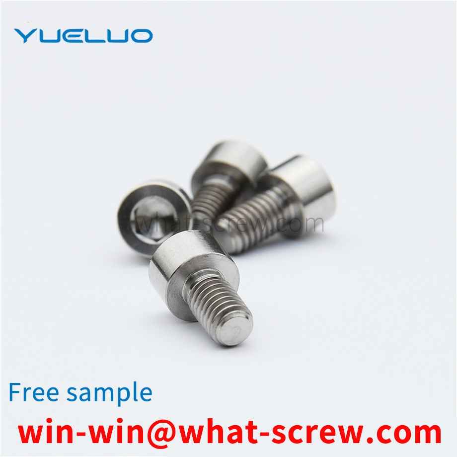 Customized titanium alloy screws