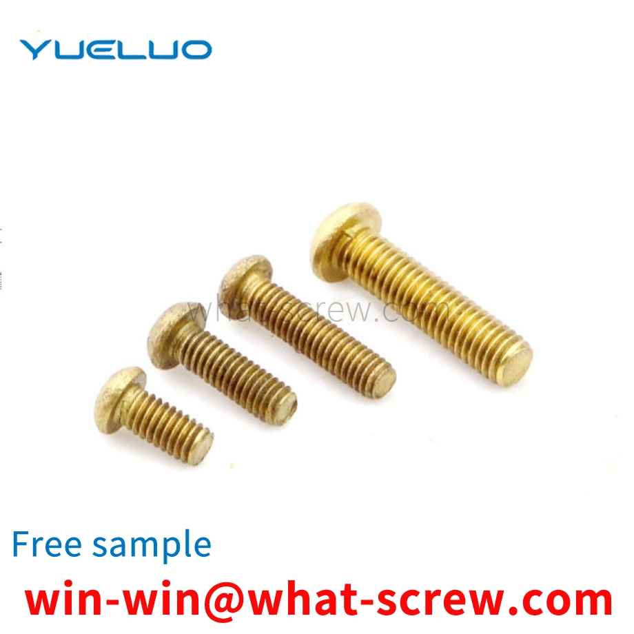 Customized screw copper