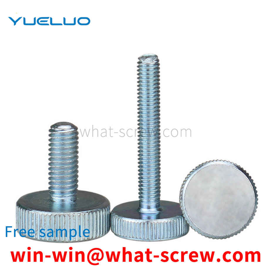 Knurled handle