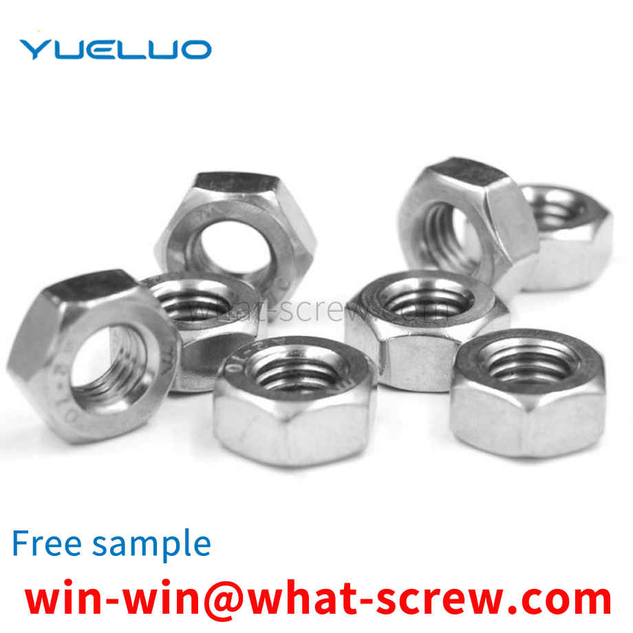 Hexagonal fine pitch nut