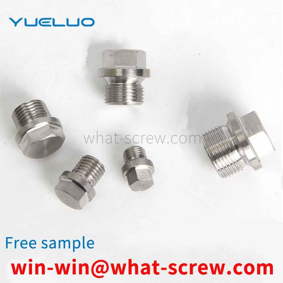 Hexagonal oil plug