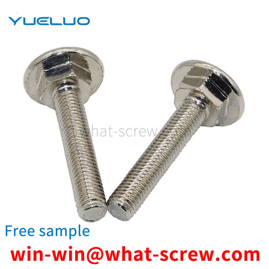 Round head carriage bolt