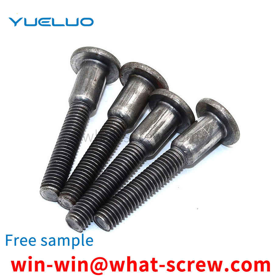 Non-standard flat head socket head cap bolts