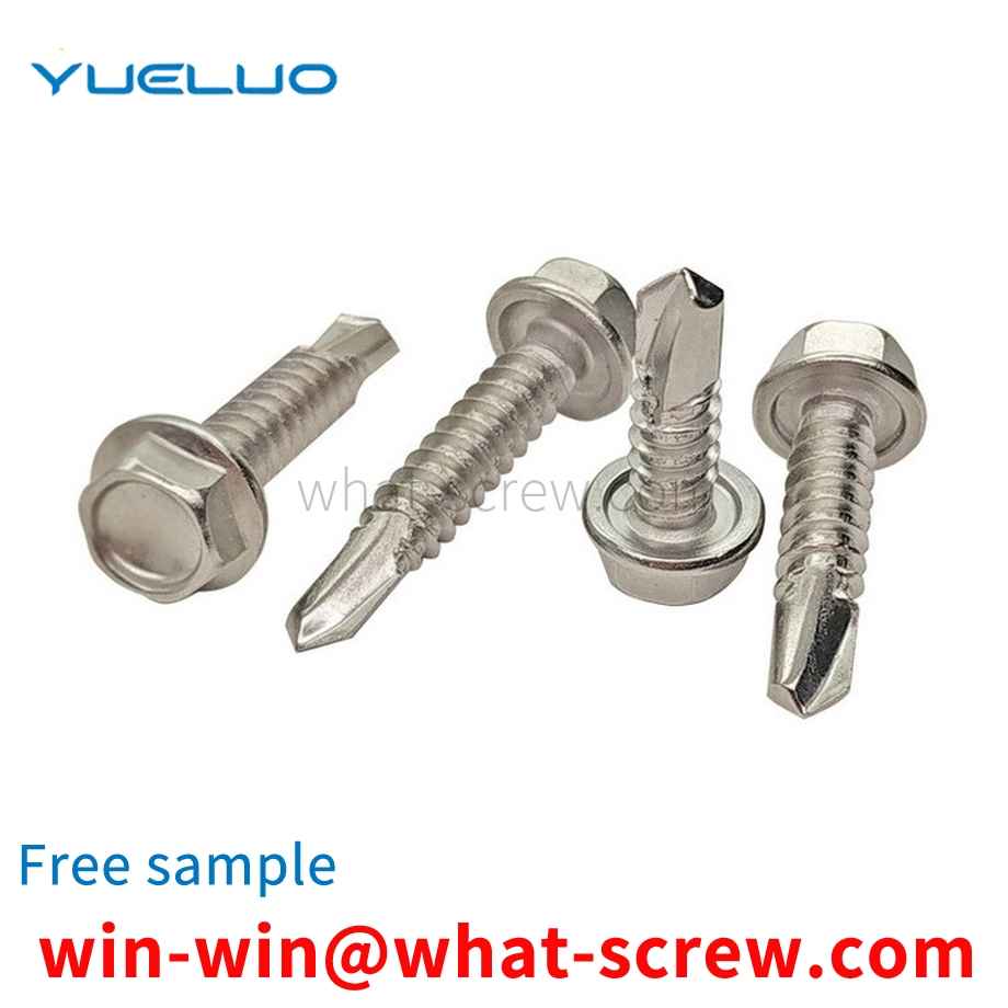 External hexagon self-tapping self-drilling screws