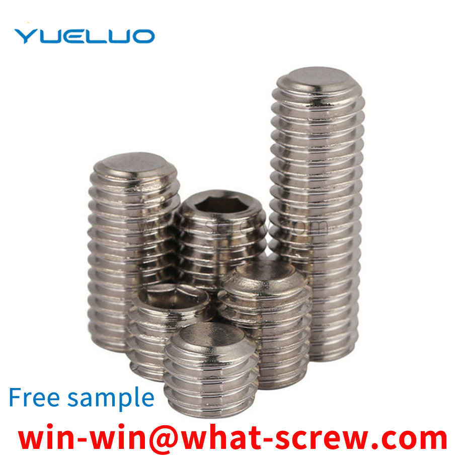 Hexagon socket headless screws