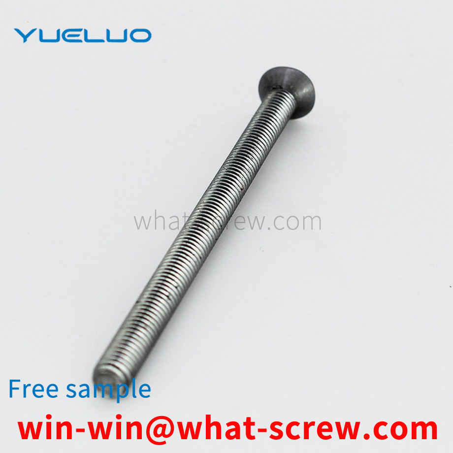 Customized countersunk head Phillips screws