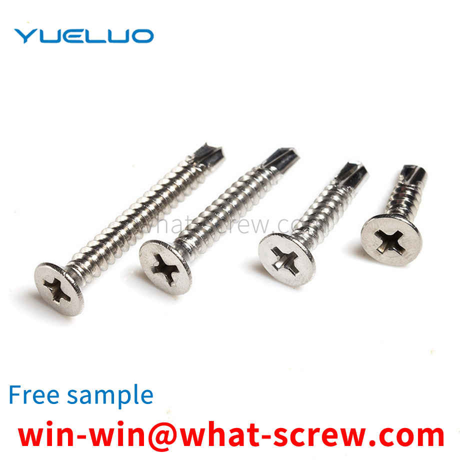 Custom Phillips Countersunk Head Drill Screws