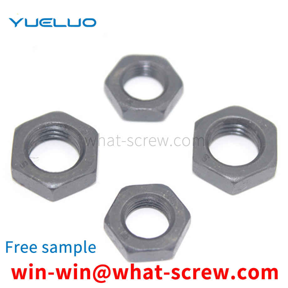 Customized Grade 8 Hexagon Thin Nuts