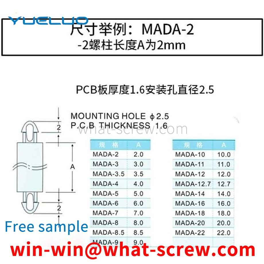 Customized nylon double head PC board