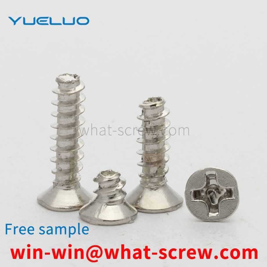 Carbon steel cross countersunk head