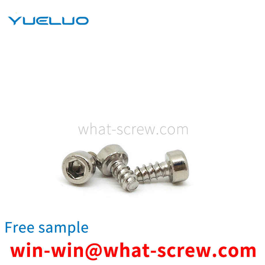 Hexagon socket head tapping screws