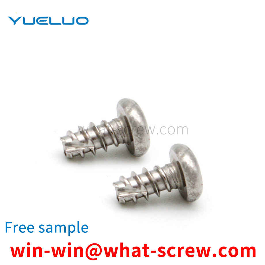 Slotted self-tapping screws