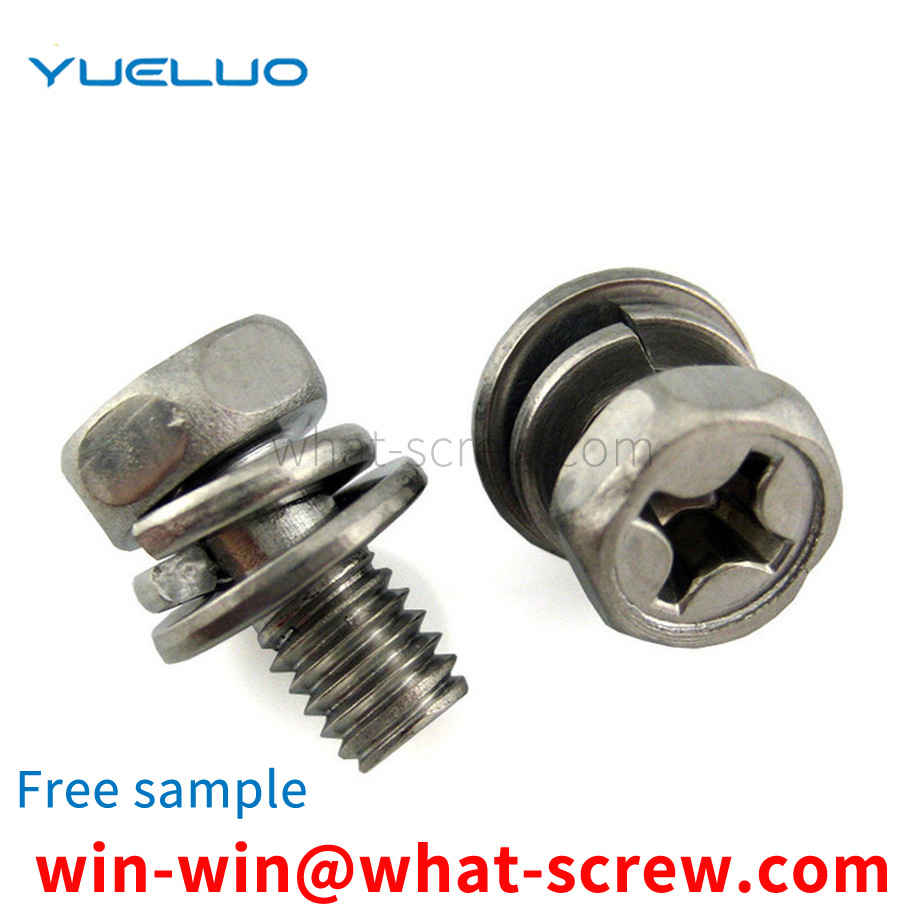 Cross hole combination bolt