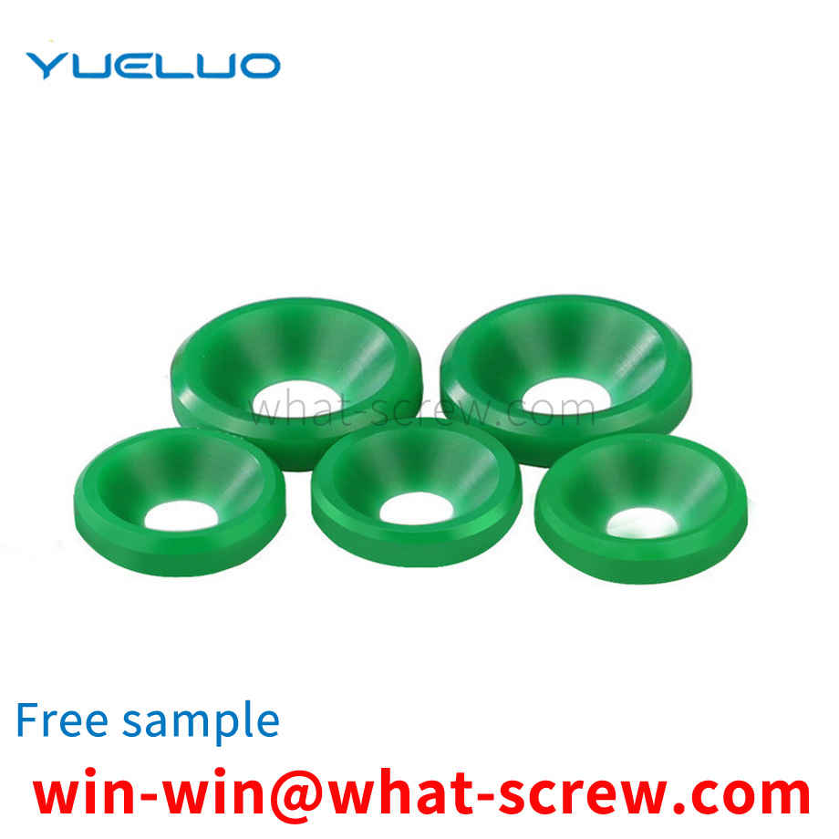 Production of countersunk washers