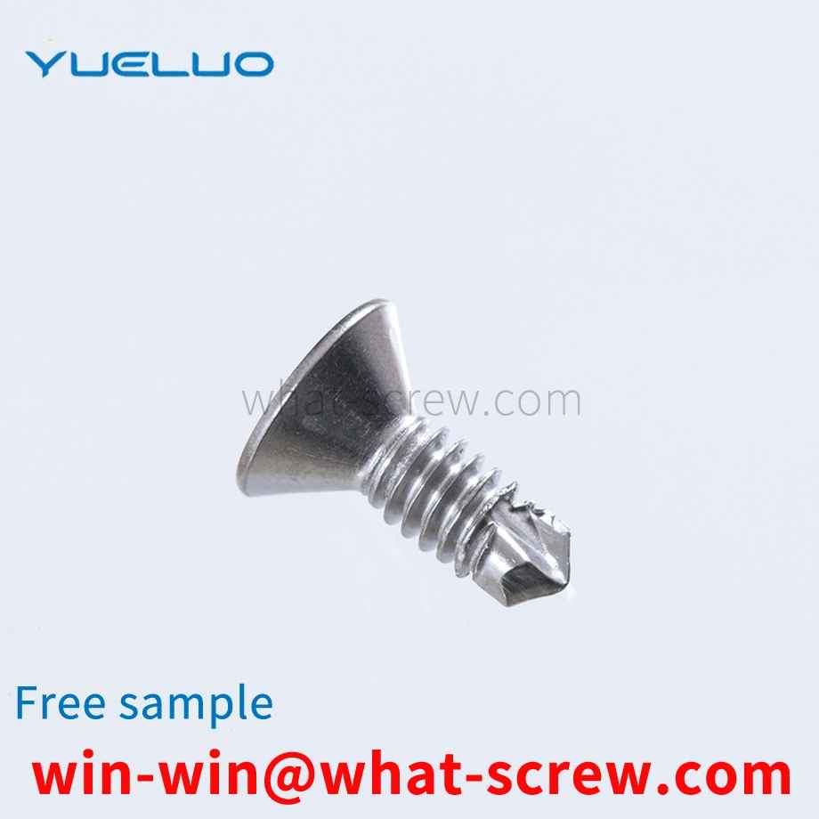 Customized cross groove countersunk head self-tapping