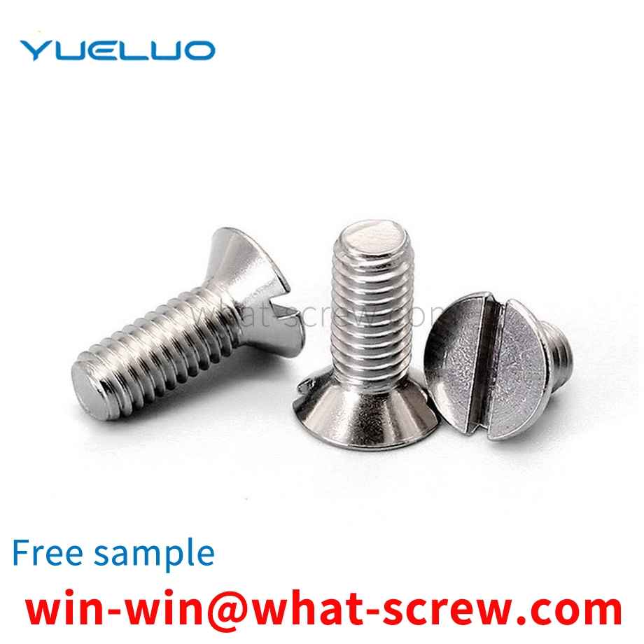 GB68 Slotted Countersunk Head Screws